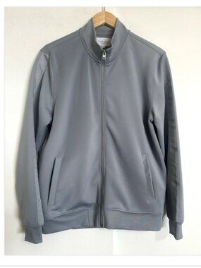 FIVE FOUR Los Angeles Light Grey Mens Jacket Size Medium Tech